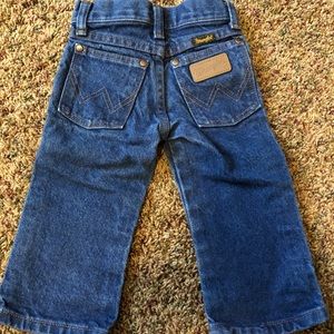 Toddler wrangler jeans